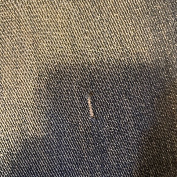 Madewell Wide-Leg Crop Denim Jeans Blue Sz 25 - Picture 11 of 11